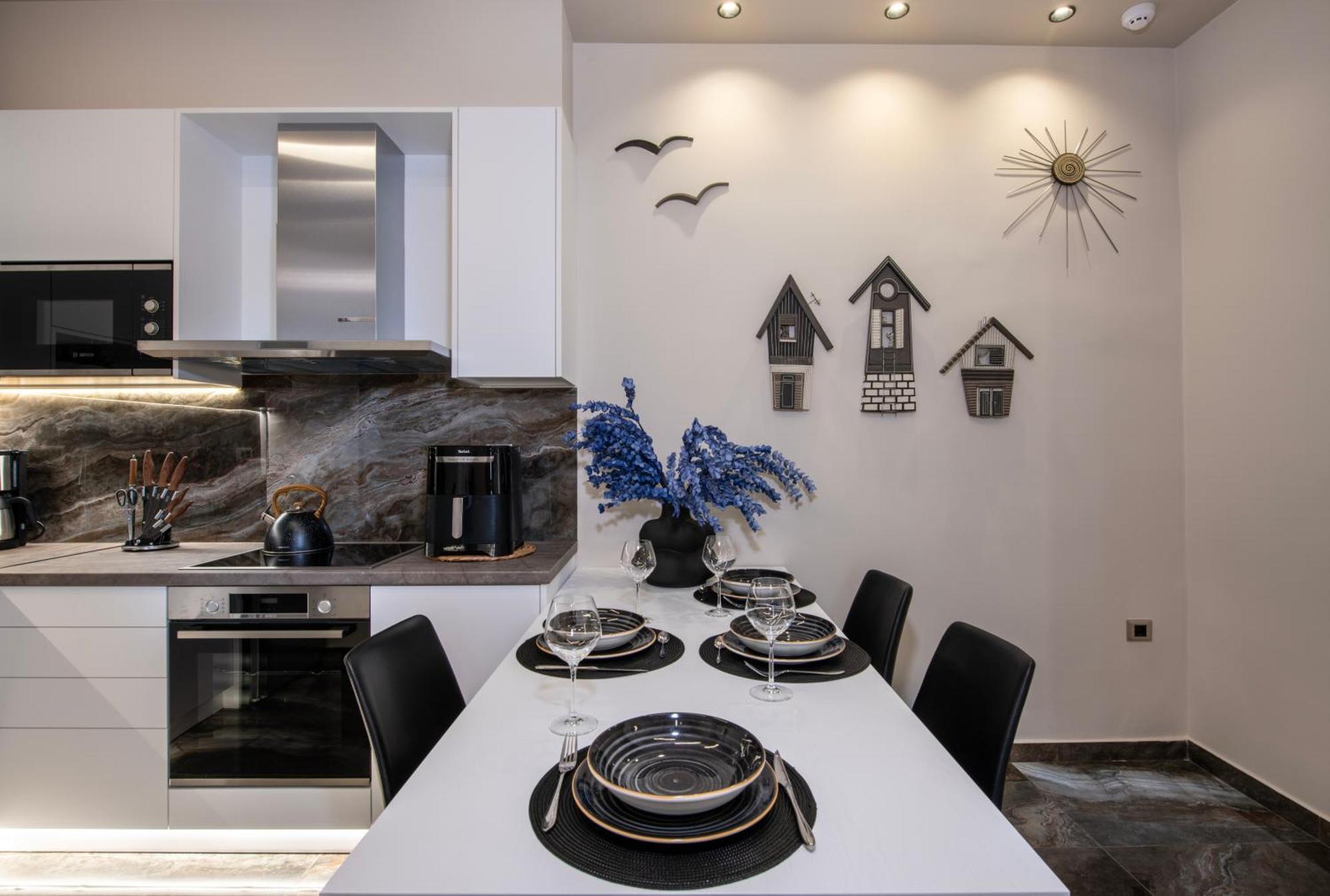 Cozy Rena Luxury Apartment Hriszí Aktí Haniá Kültér fotó
