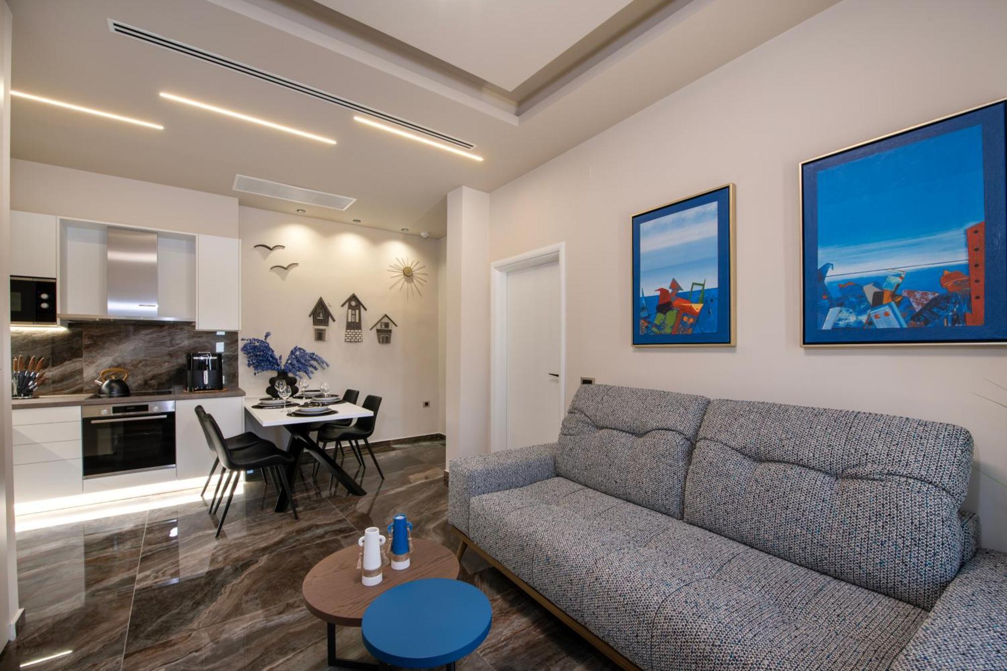 Cozy Rena Luxury Apartment Hriszí Aktí Haniá Kültér fotó